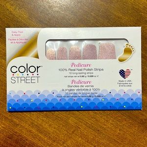 Moonburst Color Street Pedicure Nail Set